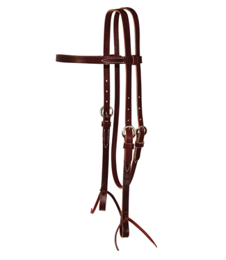 Circle Y CLASSIC SMOOTH LATIGO BROWBAND HEADSTALL