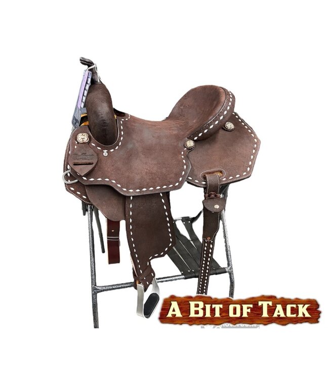 15" Scott Thomas Barrel Saddle 7" Gullet