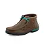 CHUKKA DRIVING MOC- BROWN/TURQUOISE