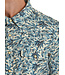 TEK WESTERN TROPICAL PRINT SHORT SLEEVE SNAP SHIRT