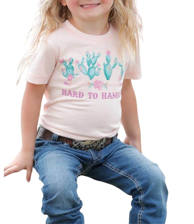 TODDLER HARD TO HANDLE PEACH TEE