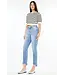 ANGELA HIGH RISE SLIM CROP STRAIGHT JEANS