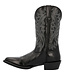 12" WESTERN POLISHED BLACK ONYX BOOT