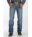 GRANT RELAXED BOOTCUT JEANS- MEDIUM STONEWASH