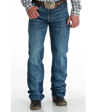 Cinch RELAXED FIT WHITE LABEL JEANS- MED. STONE