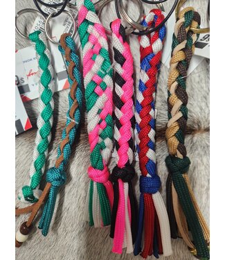 JERRY BEAGLEY BRAIDED KEY CHAIN (ASSORTED COLORS)