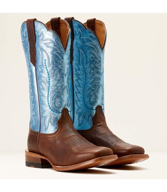 Ariat FRONTIER TILLY WESTERN BOOT- SURF BLUE