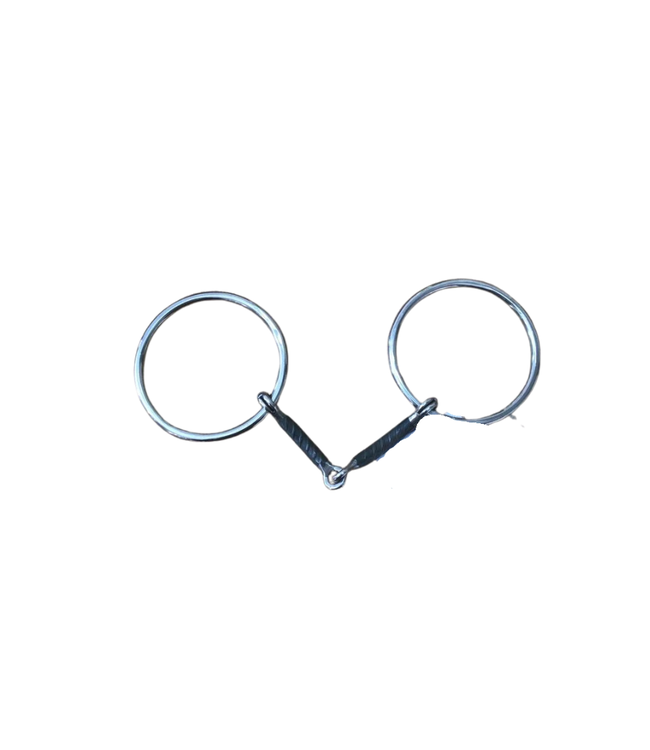 SNAFFLE RING IRON WORKER 9.5 MM