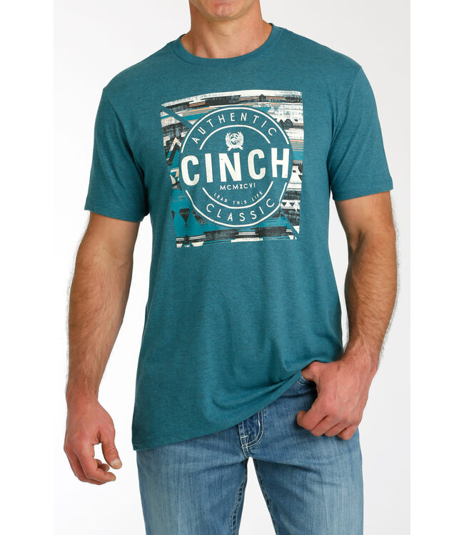 TEAL AUTHENTIC CLASSIC TEE