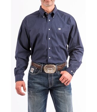 Cinch SOLID NAVY WESTERN BUTTON-DOWN SHIRT