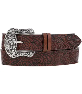 Hooey "PAISLEY" ORIGINAL HOOEY LADIES BELT BROWN/BLACK