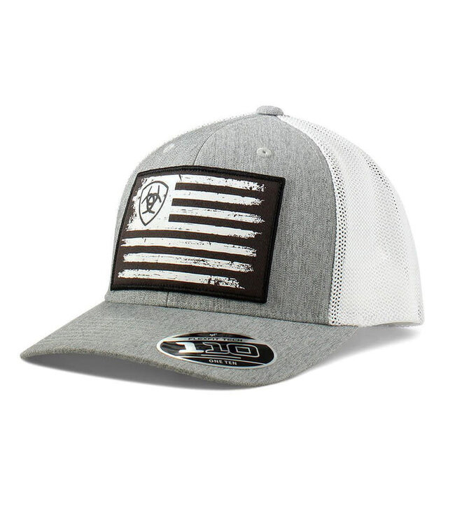 FLEXFIT 110 AMERICAN FLAG GRAY