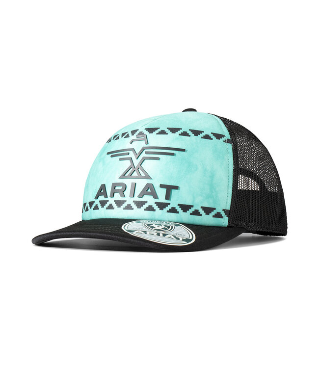 TURQUOISE THUNDERBIRD TRUCKER CAP