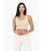 RIBBED SEAMLESS CROPPED TANK TOP