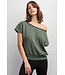 FRENCH TERRY OFF SHOULDER TOP