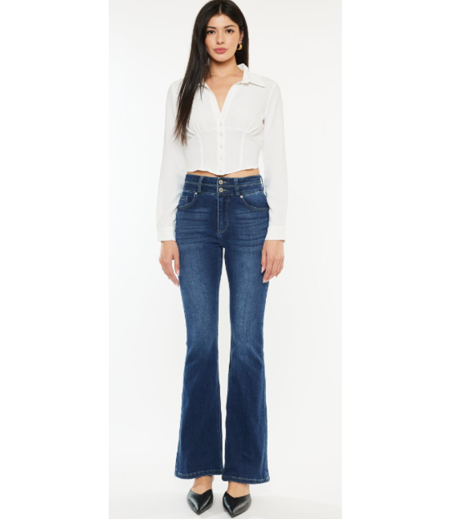 PETITE HIGH RISE SKINNY  BOOTCUT JEAN