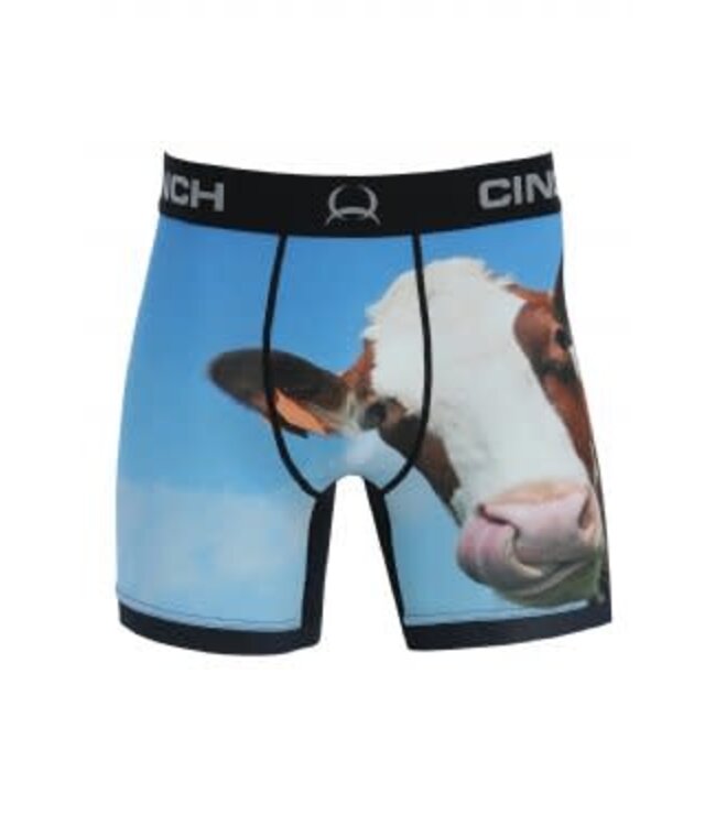 6" COW BOXER BRIEF