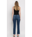 MID RISE ANKLE SLIM STRAIGHT JEANS