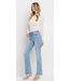 BLUE FLAME HIGH RISE MINI BOOTCUT JEANS