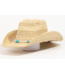 BRAIDED STRAP STRAW COWBOY HAT