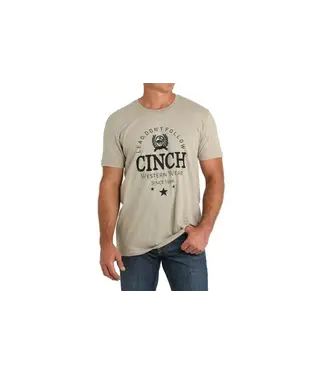 Cinch "LEAD DON'T FOLLOW" KHAKI TEE