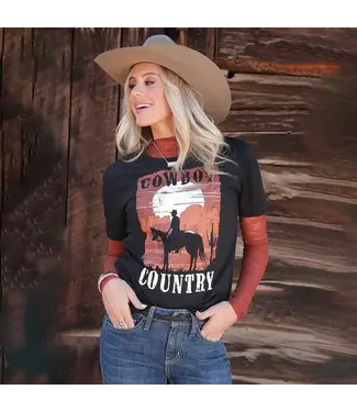 Cruel Denim COWBOY COUNTRY T-SHIRT