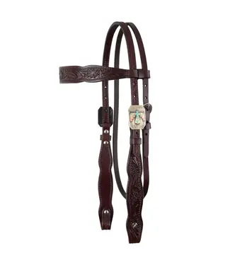 Circle Y GREAT OAK BROWBAND HEADSTALL