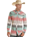 TEK AZTEC LONG SLEEVE SNAP SHIRT