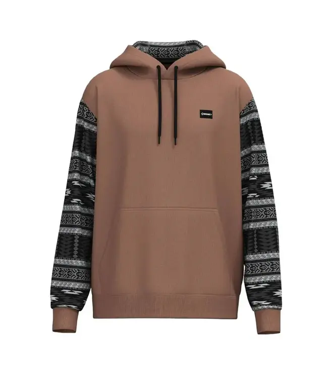 LEGENDARY BROWN AZTEC HOODIE