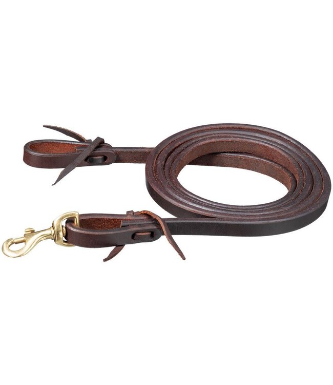 ROYAL KING HARNESS LEATHER ROPING REINS - PONY