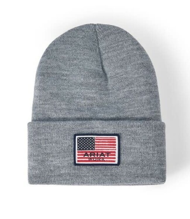 REBAR AMERICAN FLAG PATCH BEANIE