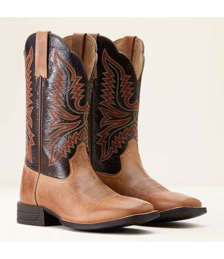 Ariat BRUSH CREEK COWBOY BOOT- MESA TAN|BROWN