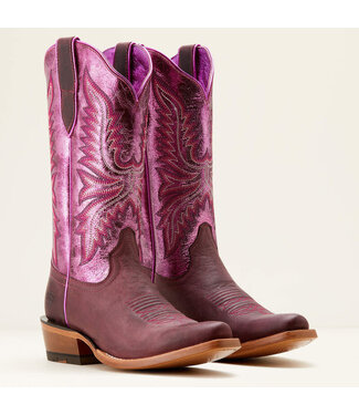 Ariat FUTURITY FLASH WESTERN BOOT- GRAPE|MAGENTA