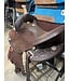 14.5" Used Circle Y Kelly Kaminski Barrel Saddle - Wide Fit