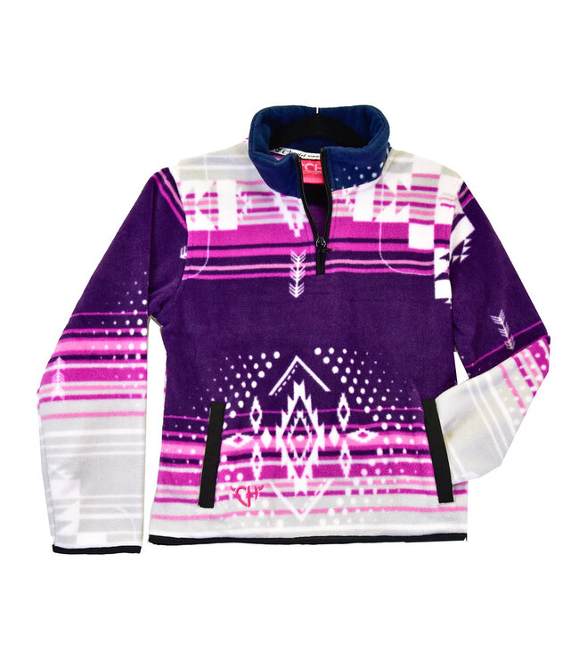 AZTEC POLAR FLEECE PULLOVER