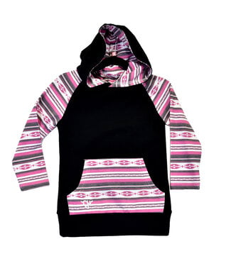 Cowgirl Hardware TRIBAL SERAPE FLEECE HOODY