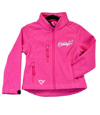 Cowgirl Hardware SASSY PINK POLY SHELL JACKET