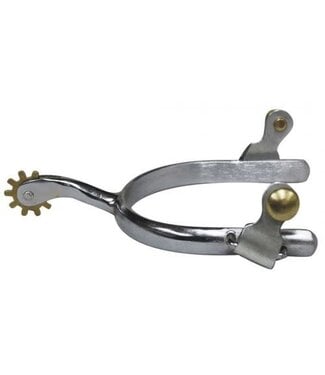 Showman LADIES CHROME PLATED SPURS