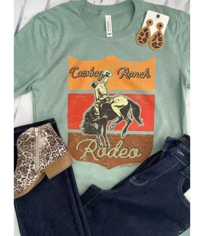 COWBOY RANCH RODEO GRAPHIC TEE