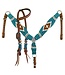 PONY CORDED ONE EAR HEADSTALL & BREAST COLLAR SET