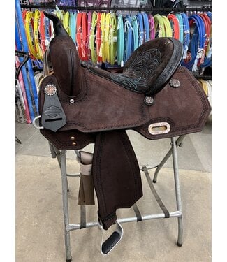 Circle Y 14" Circle Y Lindale Barrel Saddle - Wide Fit