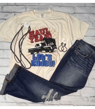 RANCH SWAG HAUL YEAH, LET'S RODEO GRAPHIC TEE