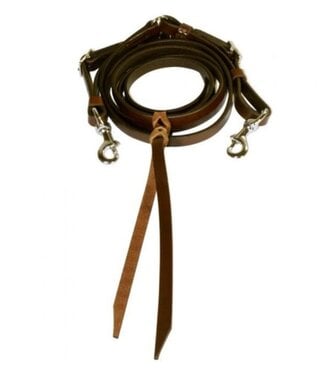 Circle Y ADJUSTABLE TRAIL REINS- 5/8"X9'