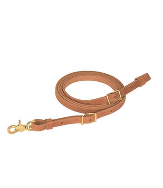 Weaver 50-149 WEAVER RUSSET SINGLE-PLY HEAVY HARNESS ROPER REIN