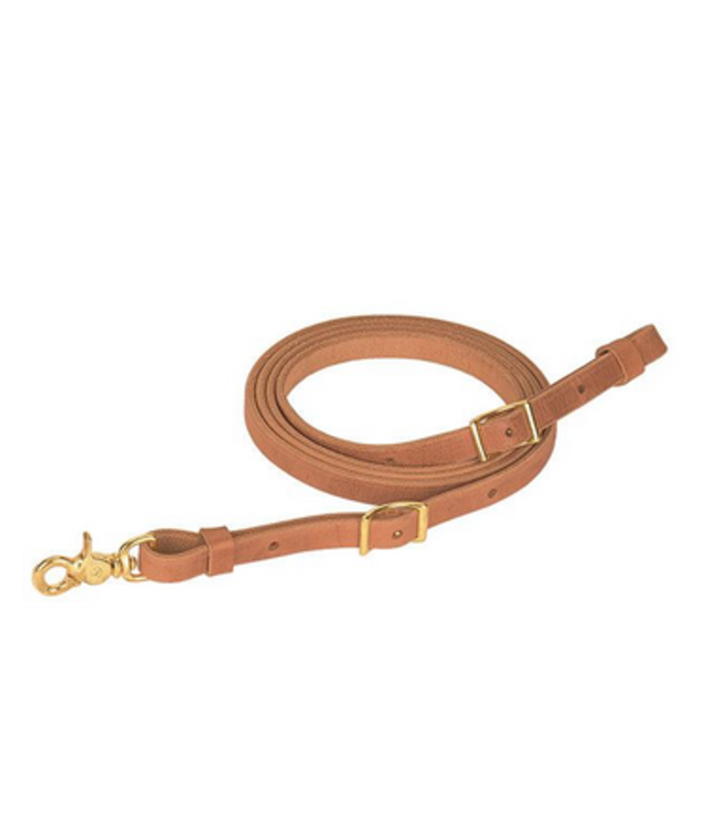 50-149 WEAVER RUSSET SINGLE-PLY HEAVY HARNESS ROPER REIN