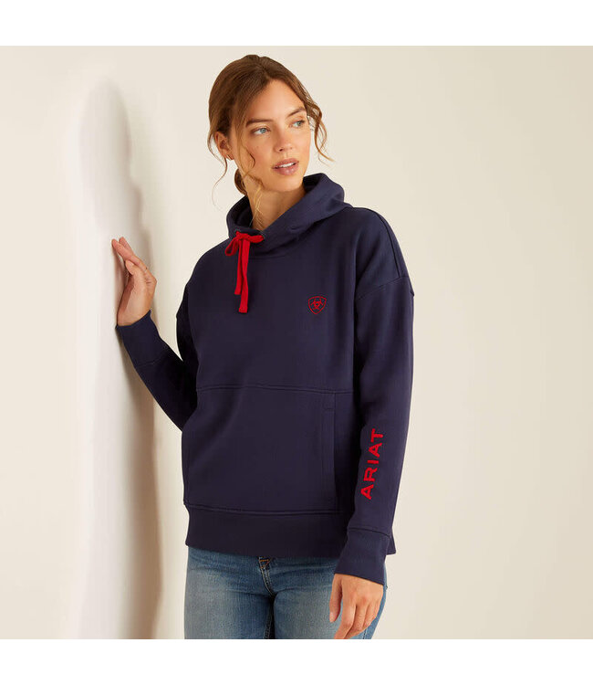 RABERE HOODIE- NAVY ECLIPSE