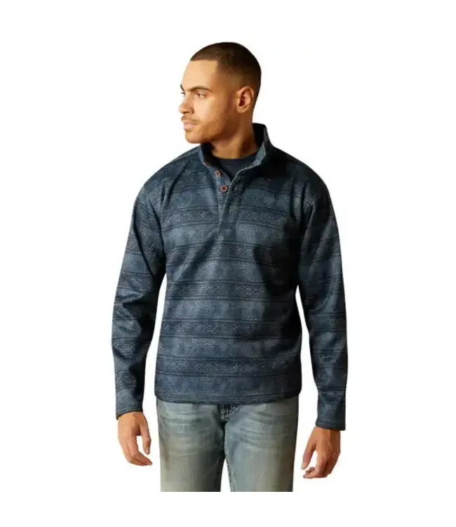 WESLEY SOUTHWEST BLUE SWEATER