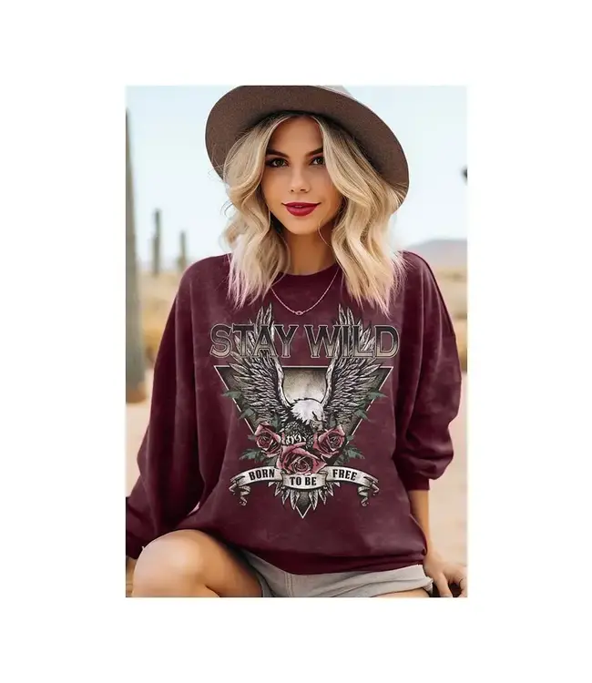 STAY WILD SWEATSHIRT