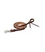 HEAVY HARNESS ROPER REINS WITH SCISSOR SNAP, 5/8" x 8'