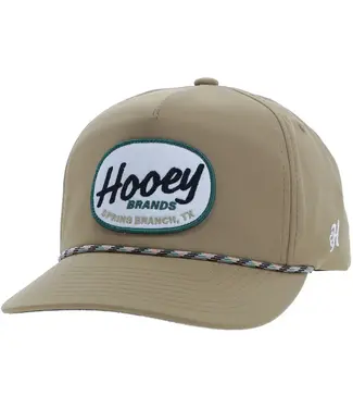 Hooey "LOCAL" HAT- TAN W/WHITE/BLACK PATCH